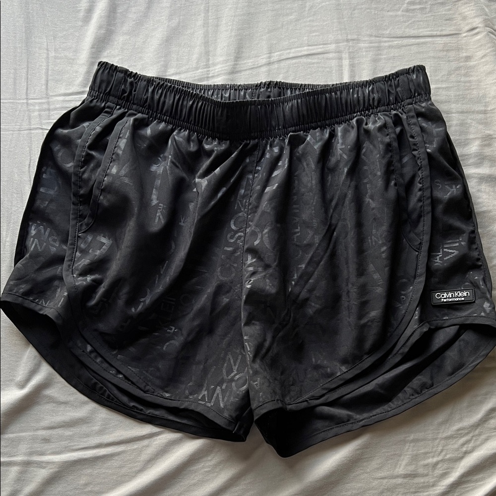 Calvin Klein Charcoal Performance Shorts